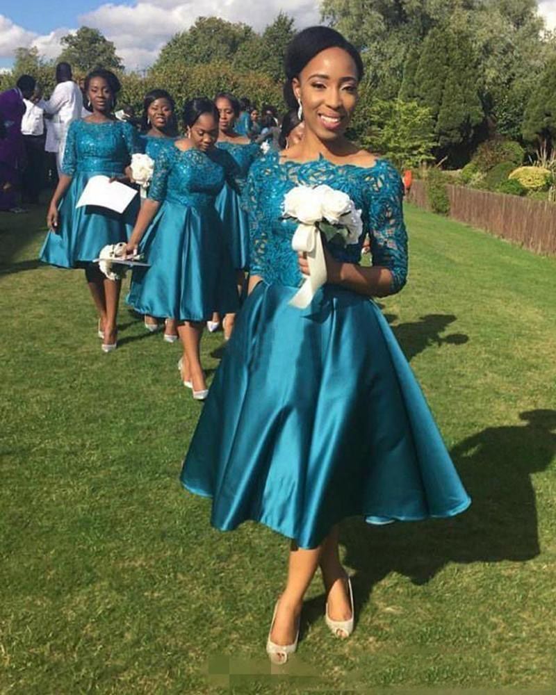 dark teal color dress