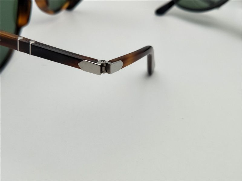 Persol Sunglasses 714 Men Sunglasses Pilots Shape Plastic Frame Retro