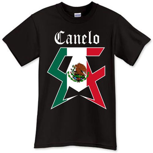 Team Canelo Alvarez Custom Mens T-Shirt Tee S-3XL New-White