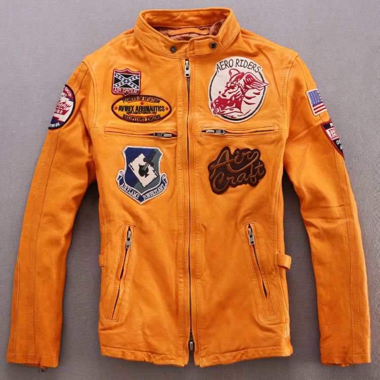 oversized biker leather jacket