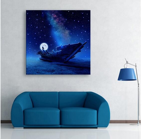 Grosshandel Freie Verschiffen Abstrakte Wand Kunst Led Leinwand Spray Malerei Beleuchtet Gerahmtes Grafik Dekoration Schlafzimmer Wohnzimmer Von Metalpaintingart 53 41 Auf De Dhgate Com Dhgate