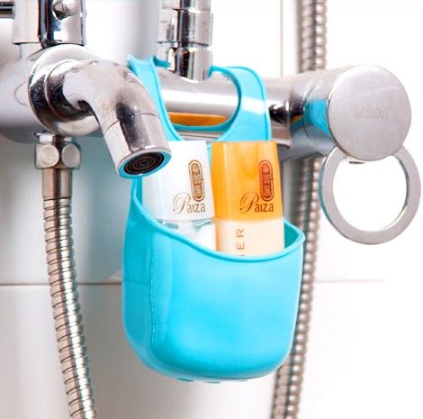 Grosshandel Kreative Waschbecken Hangenden Korb Pvc Mini Bad Haspe