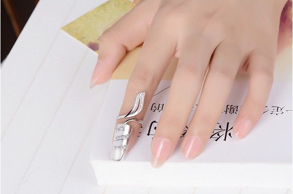 sterling silver fingernails