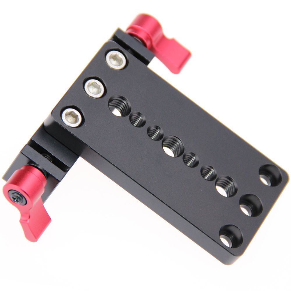 CAMVATE Tripod Mount Plate 15mm Railblock Rod Clamp for DSLR Camera Rig Support CAMVATE Tripod Mount Plate 15mm Railblock Rod Clamp for DSLR Camera Rig Support