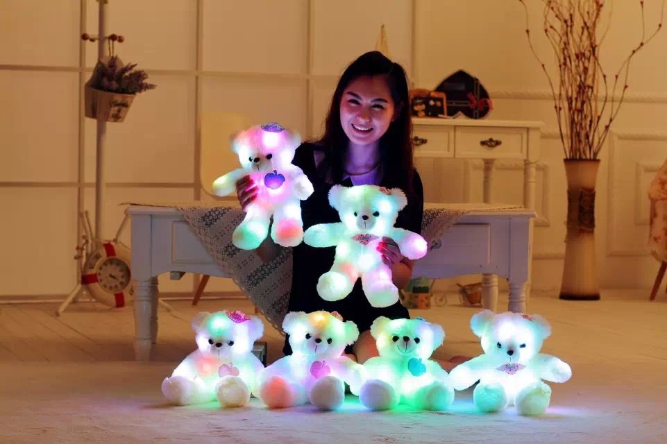 peluche con luz para bebe