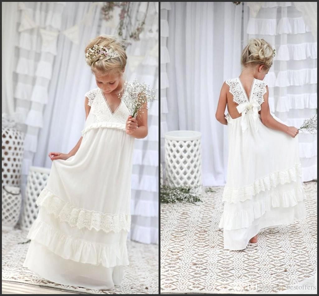 flower girl dresses beach