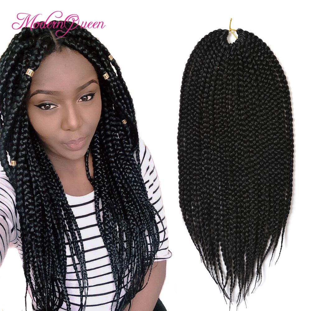 2019 cheap ombre pretwist 3s crochet box braids hair extensions 20inch  80g/pack crochet braids hair kanekalon classic box braiding hair for women  from