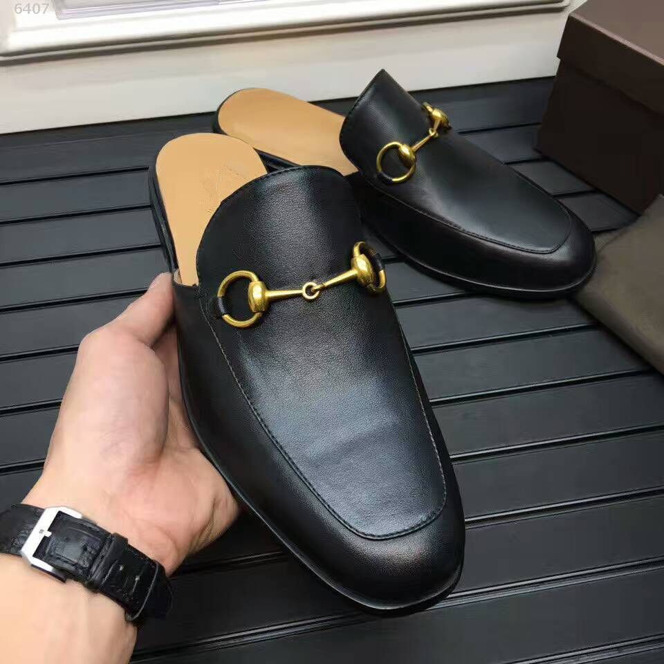 high end mens slippers