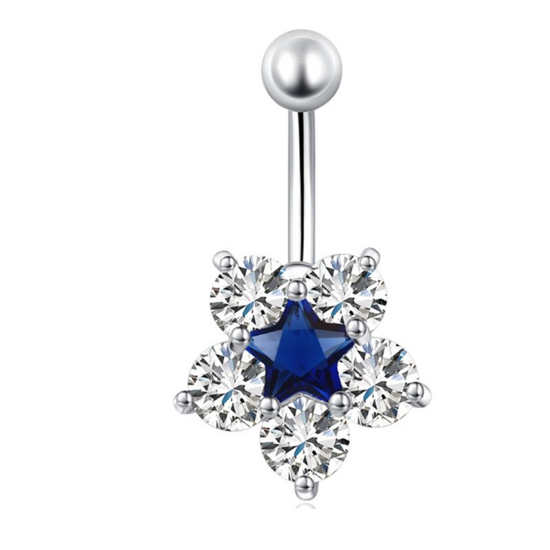 Plaqué Or Acier Chirurgical ventre Piercing barre avec CELTIQUE Anneau /&