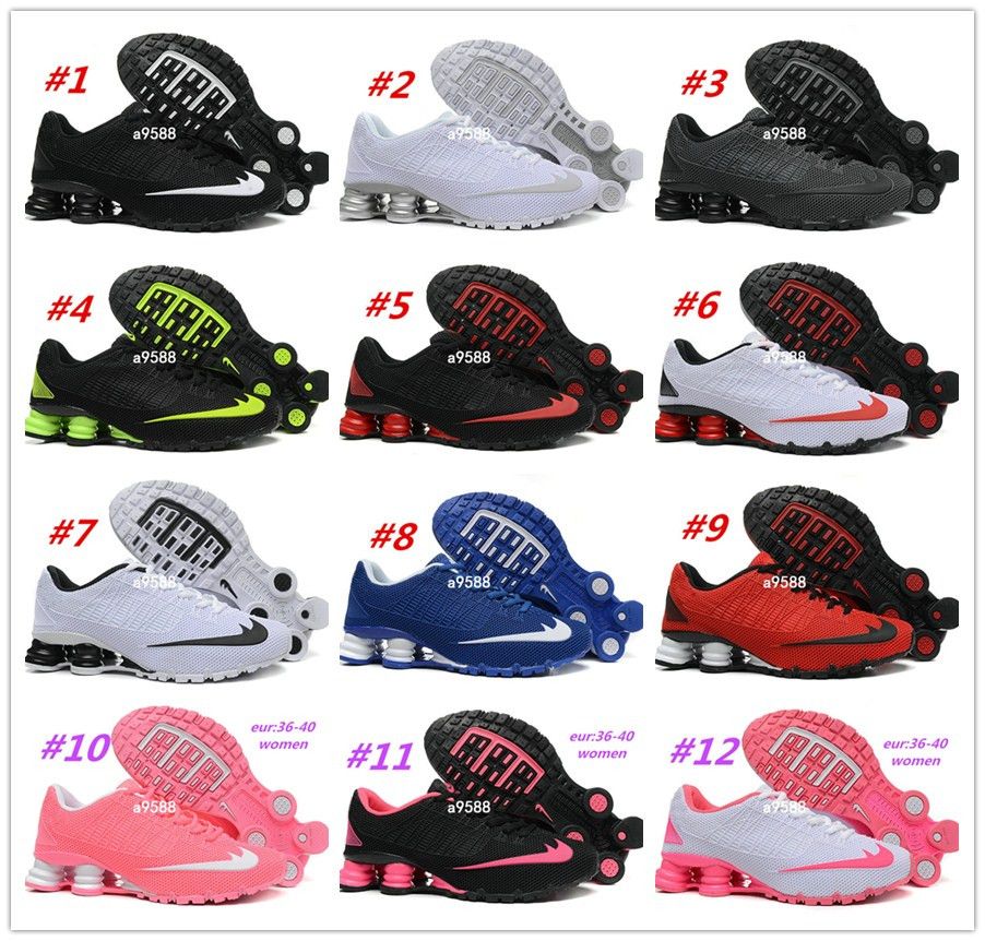 Acquista 2017 Scarpe Da Corsa Di Shox NZ Scarpe Da Tennis Delle Scarpe Da  Tennis Nike Shox NZ Bianco Scarpe Scarpe Sportive Shox TURBO 21 Uomini  Scarpe Da Donna Size36 46 A