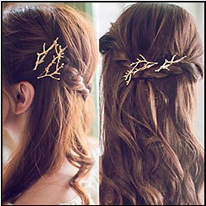 antler hairpin