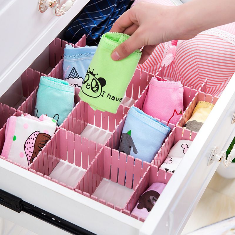 Household Sundries Storage Organizer Diy Drawer Divider Underwear