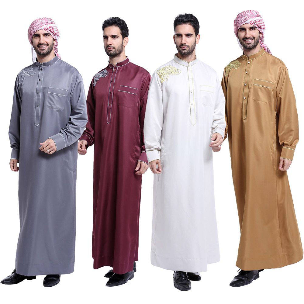 2017 أزياء الرجال النمط السعودي ثوب ثوب عباية رداء Daffah صالة الطفش الإسلامية العربية قفطان ملابس رجالية 2021 من Donnatang240965 166 62ر س موبايل Dhgate