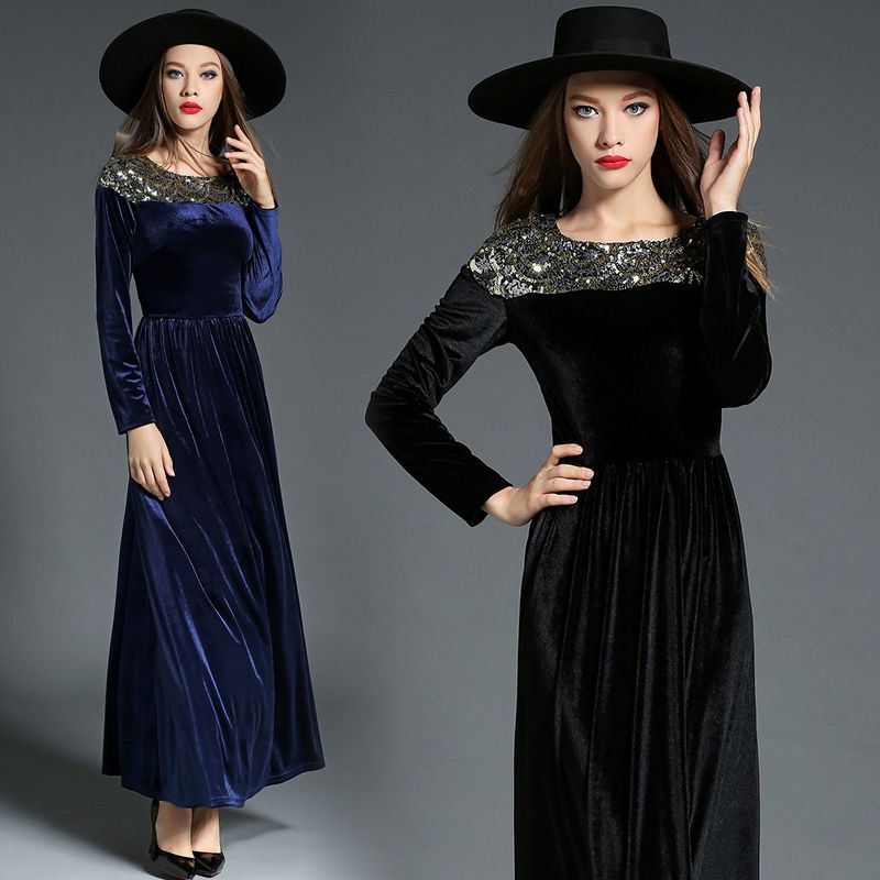 velvet maxi designs