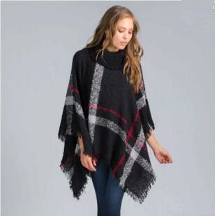 women's plus size poncho sweater