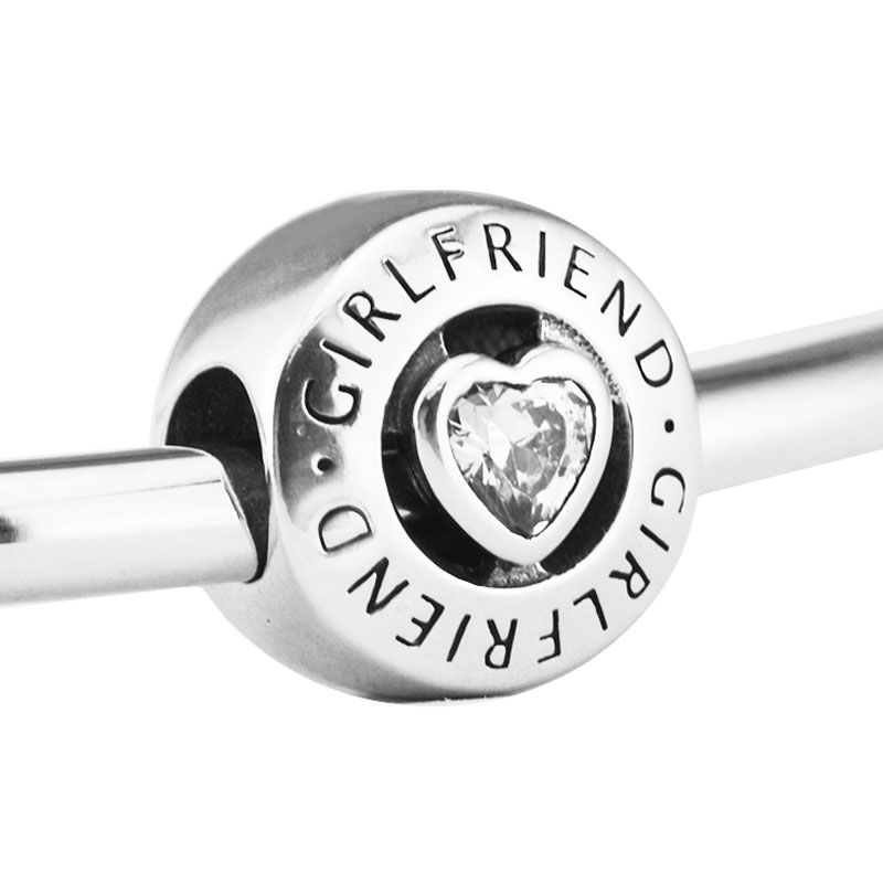 Pandulaso Girlfriend Charm Button Beads 