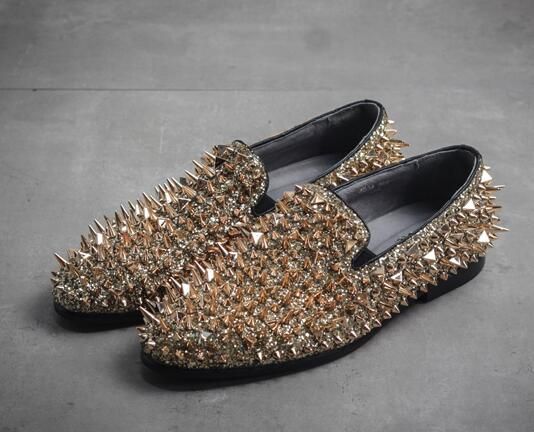 gold glitter red bottoms