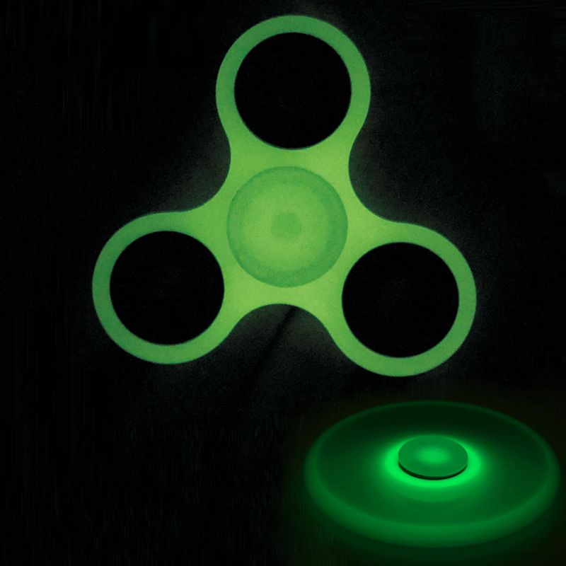 glowing fidget spinner