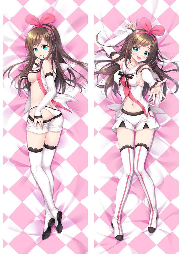 Hot anime hot anime Character Kizuna AI pillow cover body Pillowcase hugging soft home decorative Dakimakura Hot anime hot anime Character Kizuna AI pillow cover body Pillowcase hugging soft home decorative Dakimakura