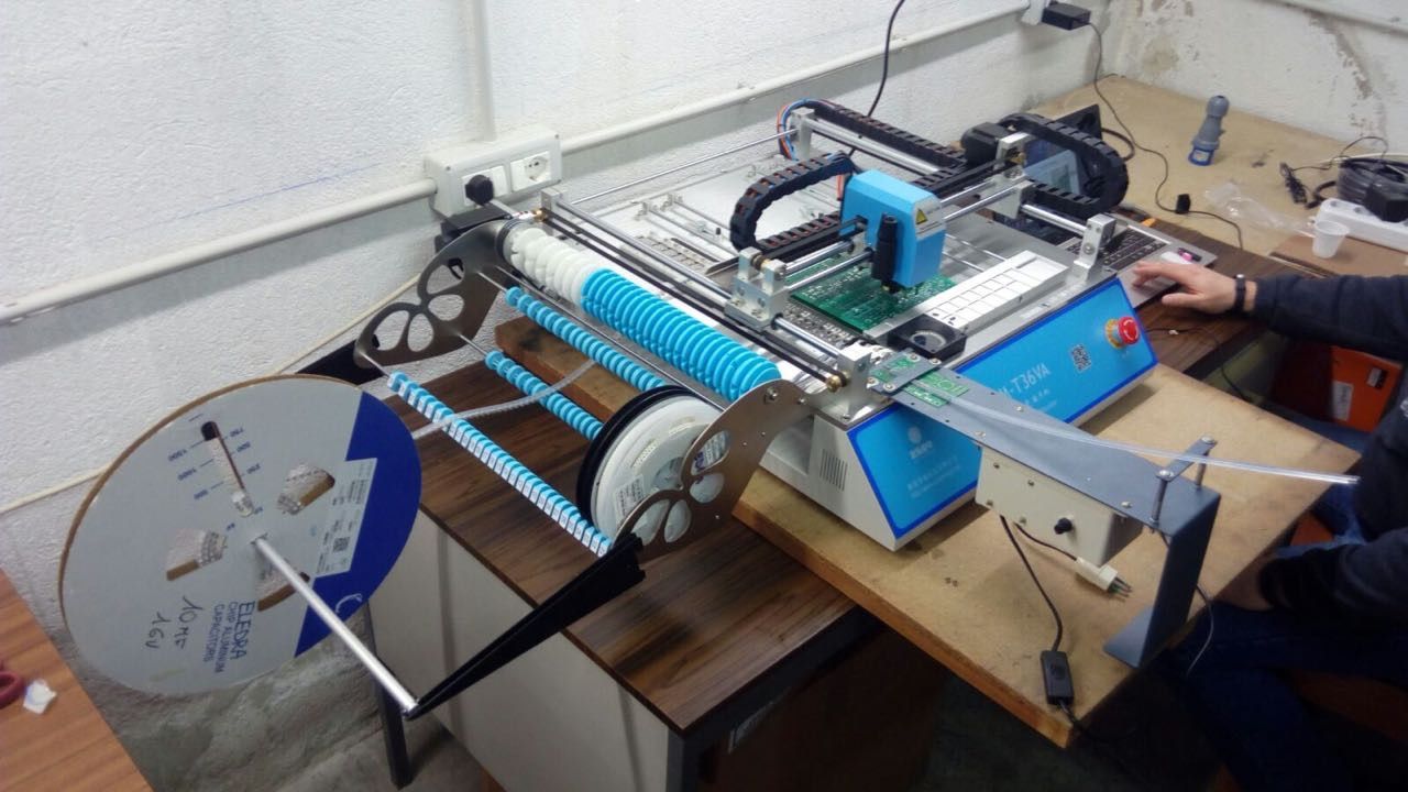 2020 Chmt36va Vibration Feeder Desktop Smt Pick And Place