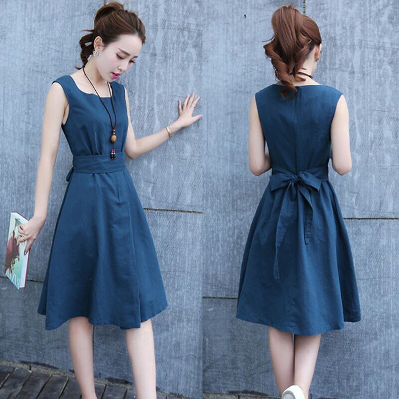 long cotton summer dress