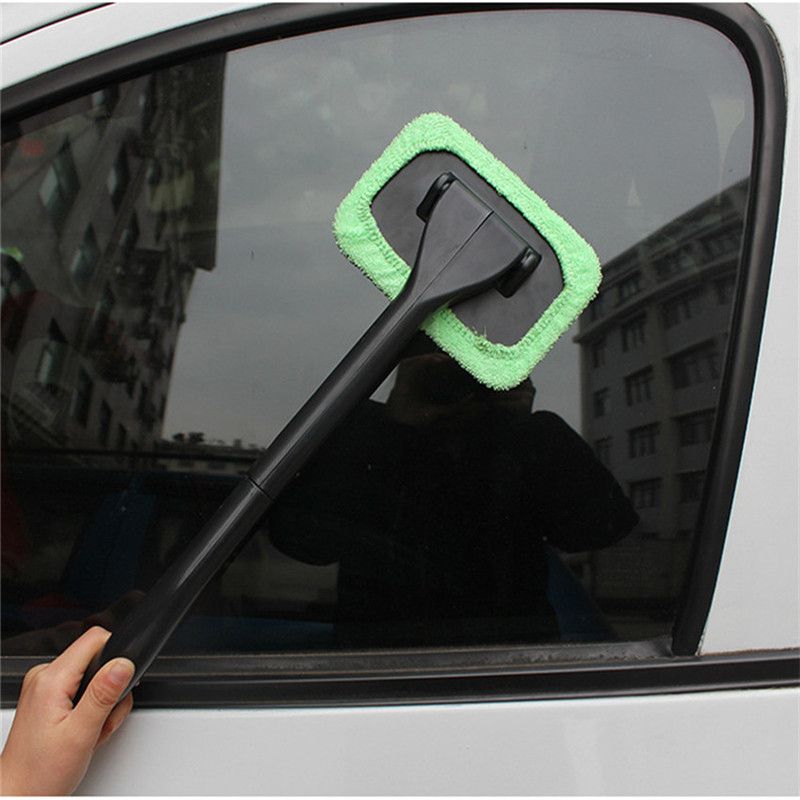 Microfiber Windshield Clean Car Auto Wiper Cleaner Glass WindowTool Brush Suppl