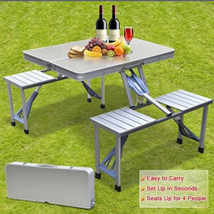 2019 Smartlife High Quality Outdoor Aluminum Split Folding Tables Smartlife High Quality Outdoor Aluminum Split Folding Tables And Chairs Portable Barbecue Picnic