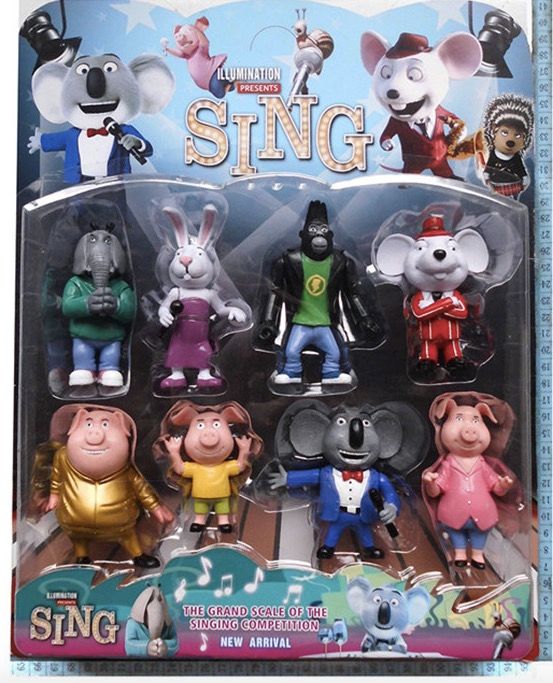 sing characters toys