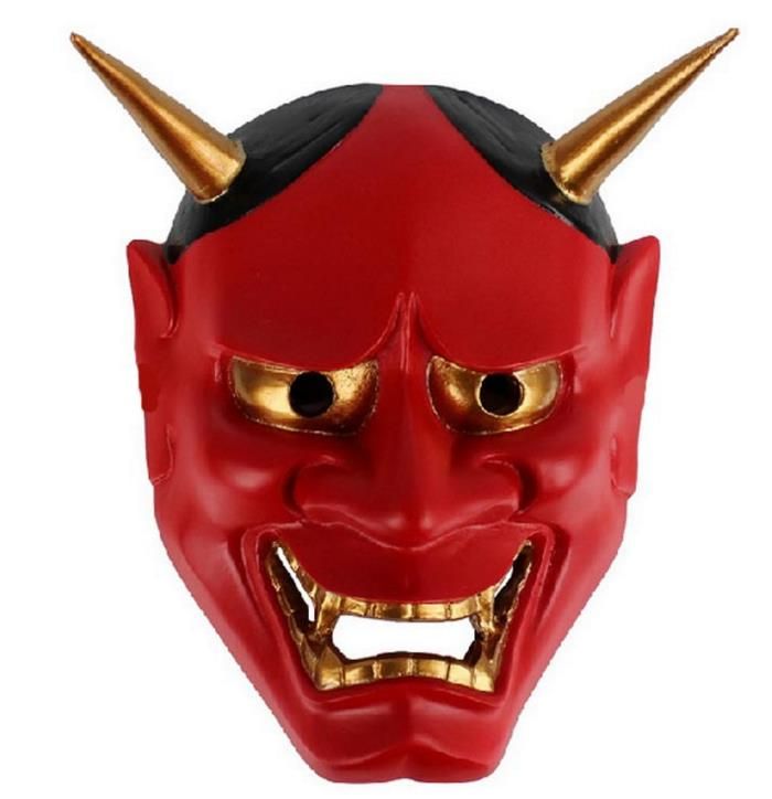 Prajna Devil Anime Mask Demon Mostro Costume Fancy Dress Halloween Party Carnevale Maschere a pieno facciale Prajna Devil Anime Mask Demon Mostro Costume Fancy Dress Halloween Party Carnevale Maschere a pieno facciale