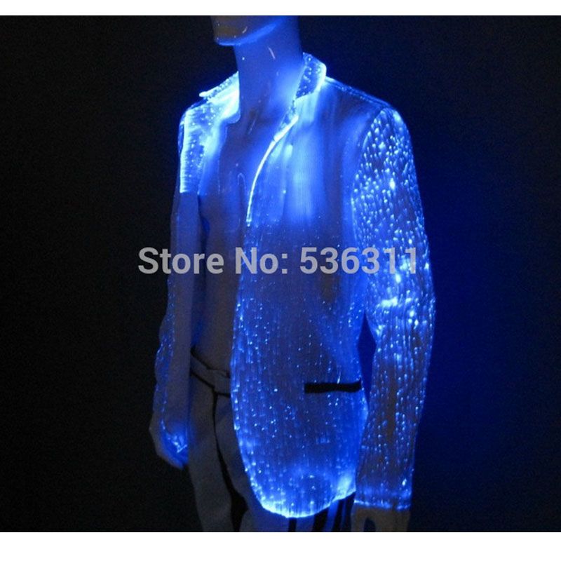 mens led jacket