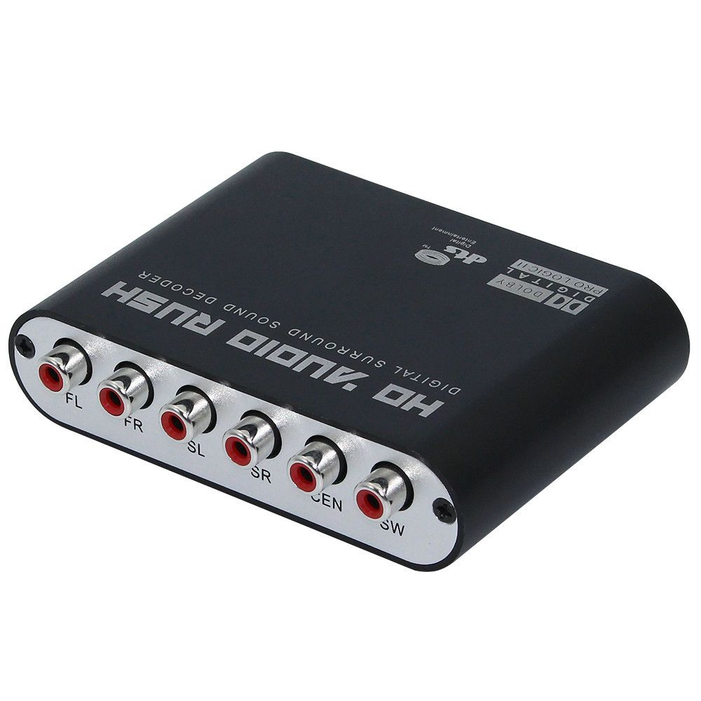 SPDIF Coaxial To 5.1/2.1 Channel AC3/DTS Audio Decoder Gear Surround