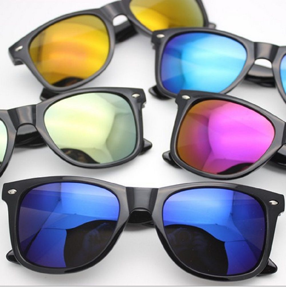 colored mirror sunglasses