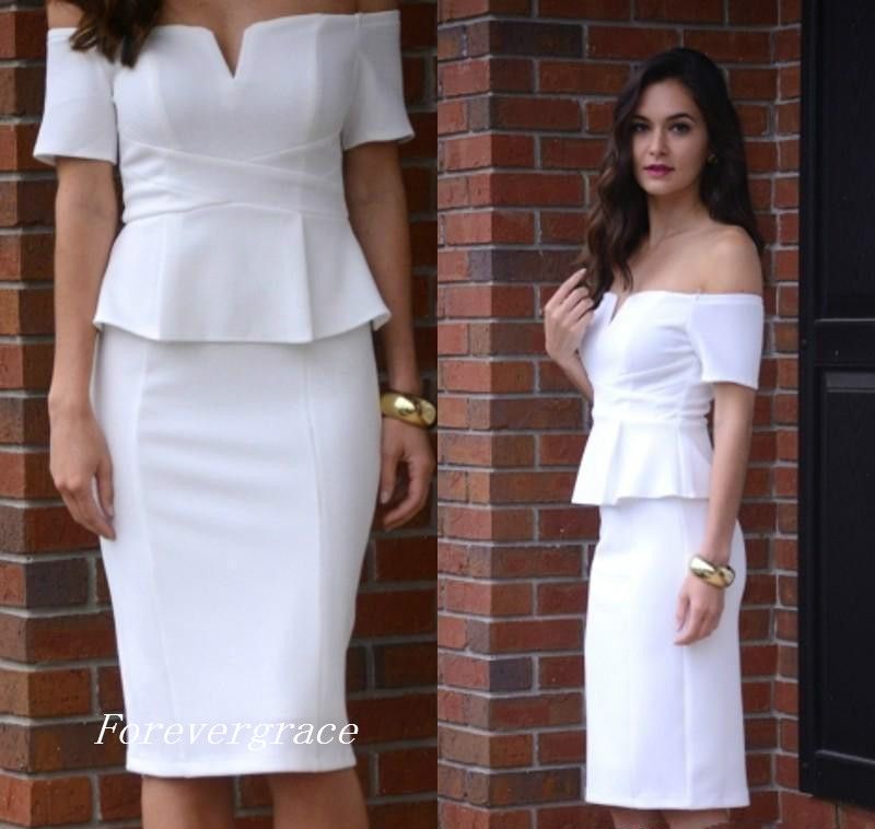 elegant white party dresses