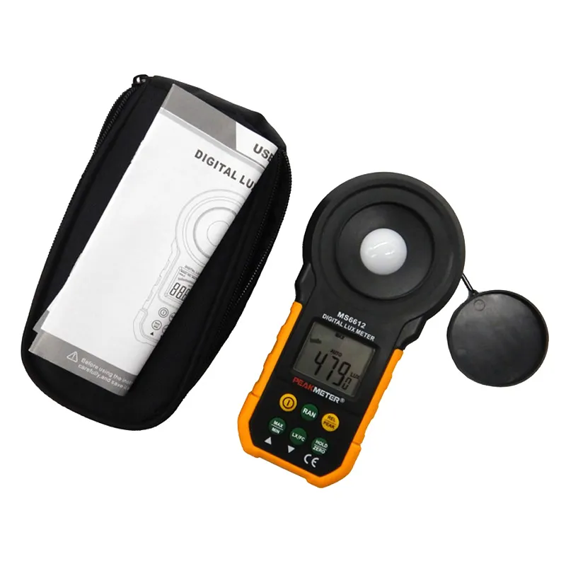 Digital Lux Light Meter LumenMeter Lux / FC Meter Luminómetro Con Rango