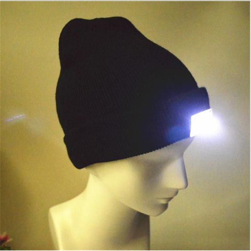 led stocking hat