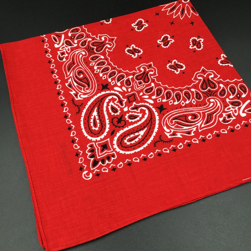 square cotton head scarf