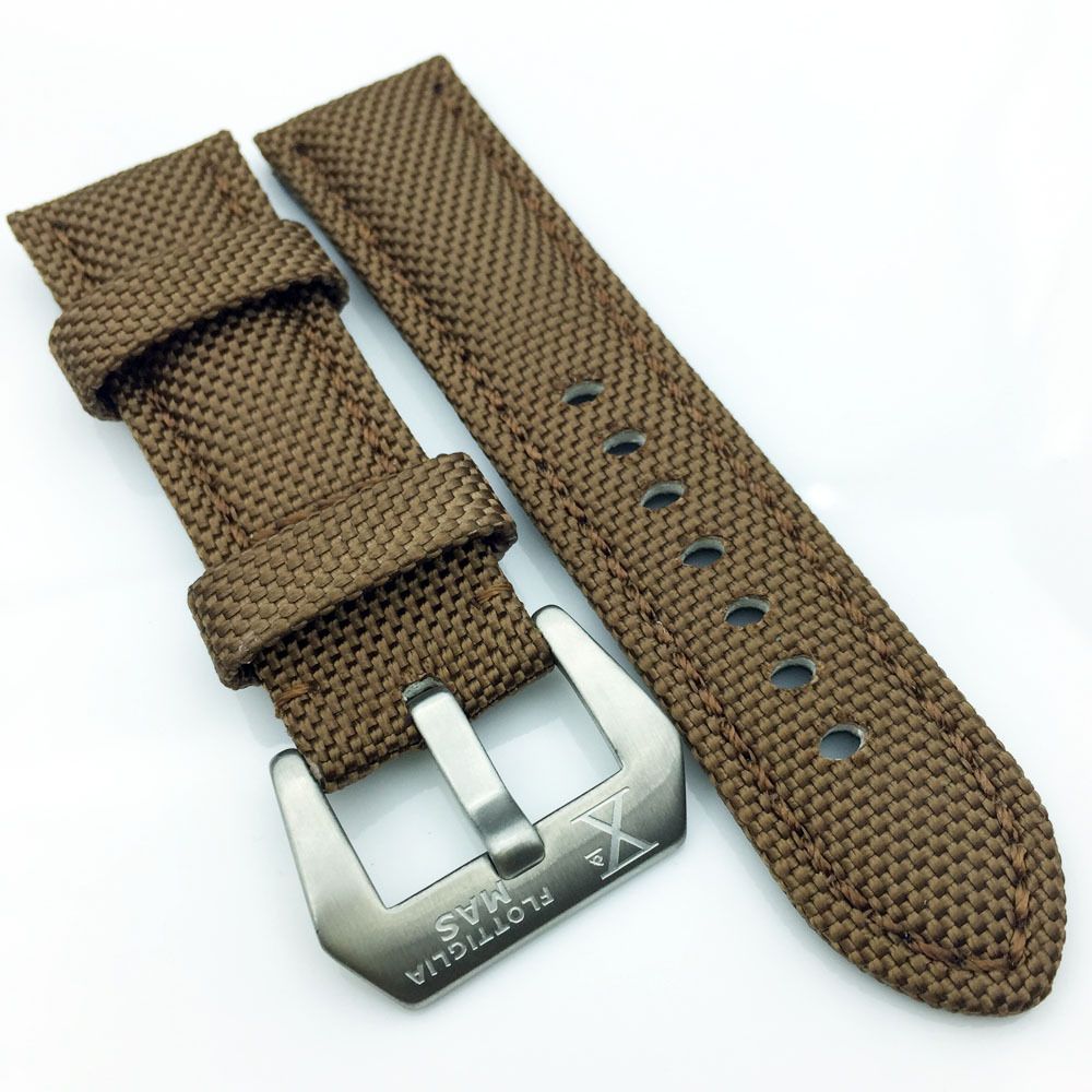 Acquistare Cinturino Cinturino In Pelle Marrone 26 * 22 Mm 125/80 Mm  Cinturino Fibbia Tang Adatta Orologio PAM Economico | Consegna Veloce E  Qualità | It.Dhgate