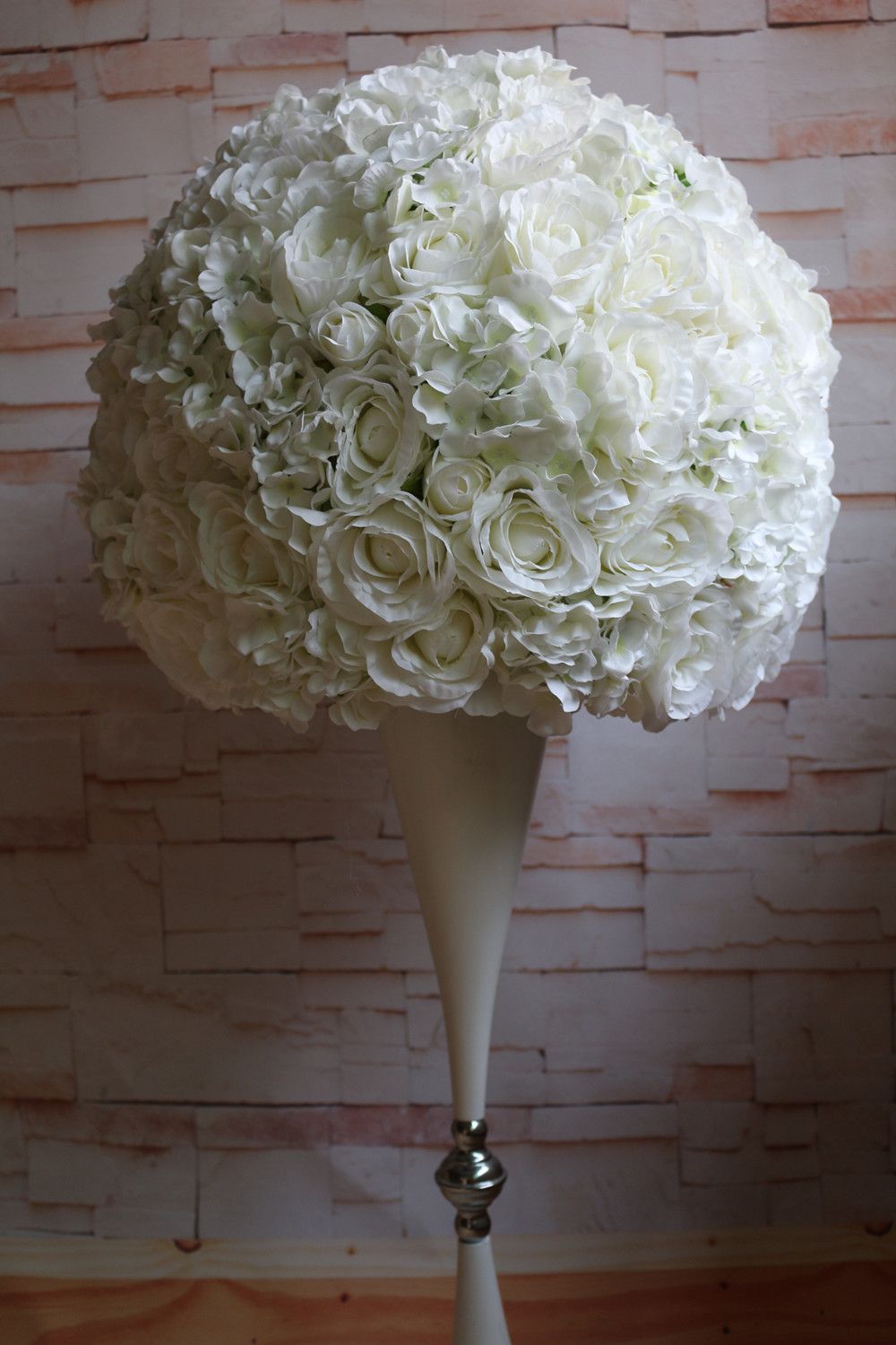 2021 Wedding Road Lead Ball Artificial Flowers Wedding Decoration Table Centerpiece Decoration 2 3 Round Flower Ball 50cm From Lgarden 101 51 Dhgate Com
