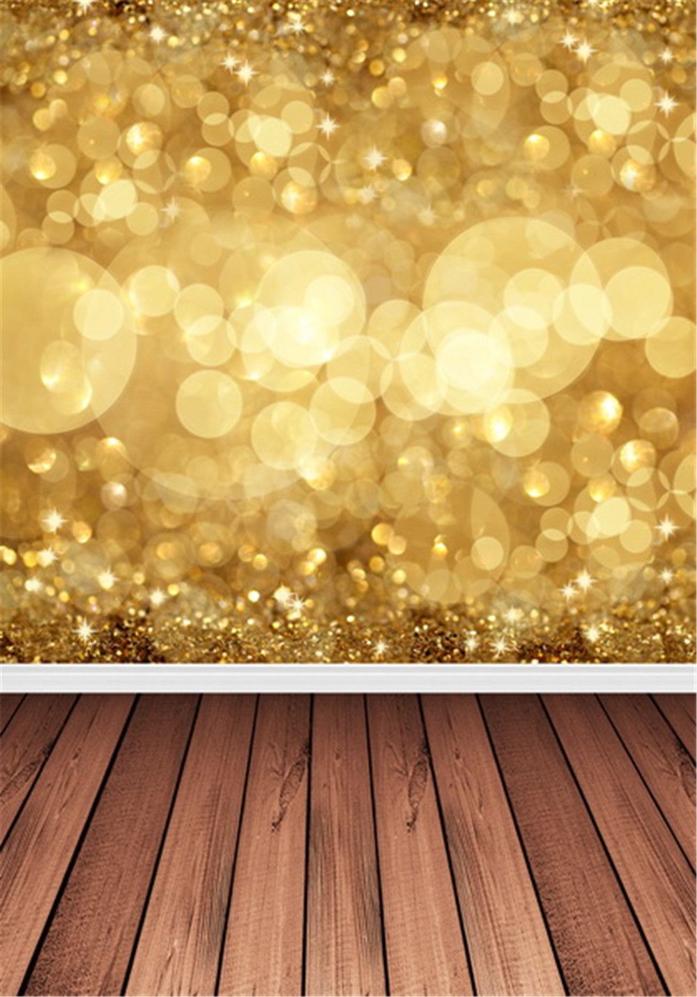 Grosshandel Gold Sparkle Bokeh Fotografie Hintergrund Bilder Party