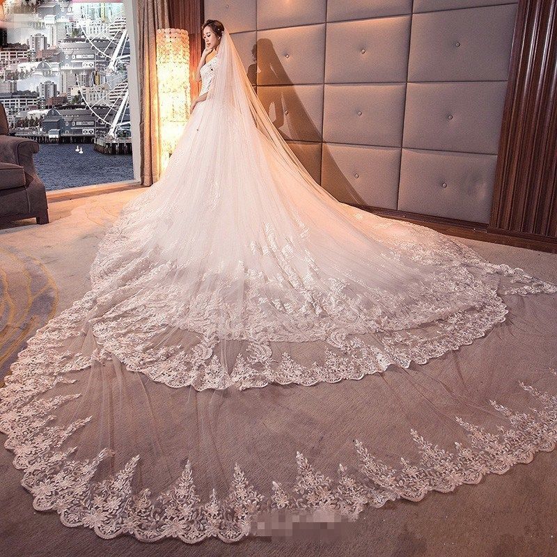 5m wedding veil