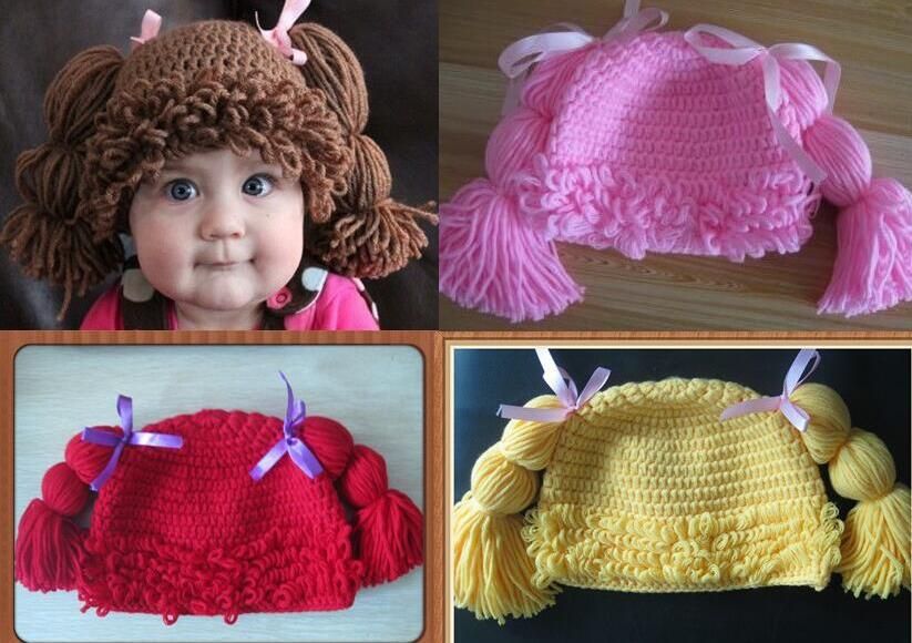 crochet baby girl hat