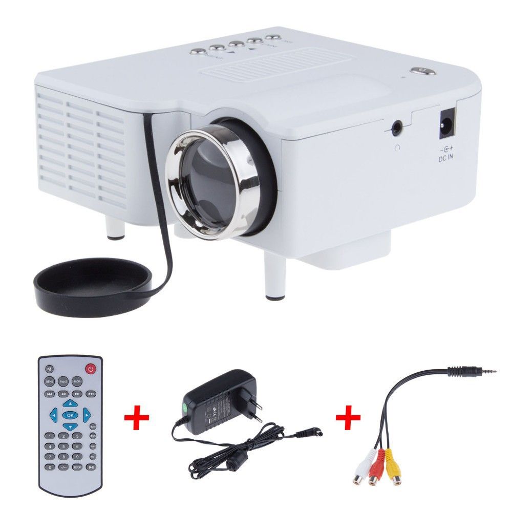 Shop Projectors Online, UC28+ Mini LED Digital Video Game Projectors Multimedia Player Inputs AV