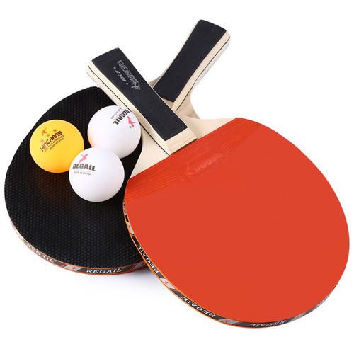 2020 Table Tennis Ping Pong Racket Two Long Handle Bat Paddle