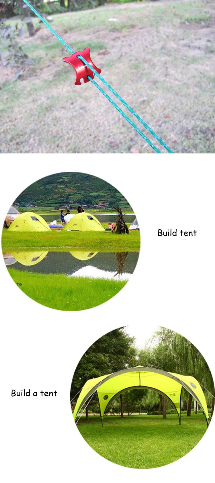 The Tent Tents Built Fixed Rope Bold Reflective Wind Rope 2.5mm