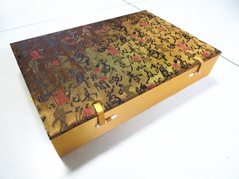 34x23x6cm gold china word