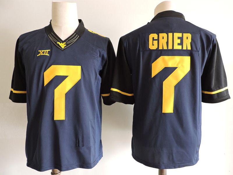 wvu will grier jersey