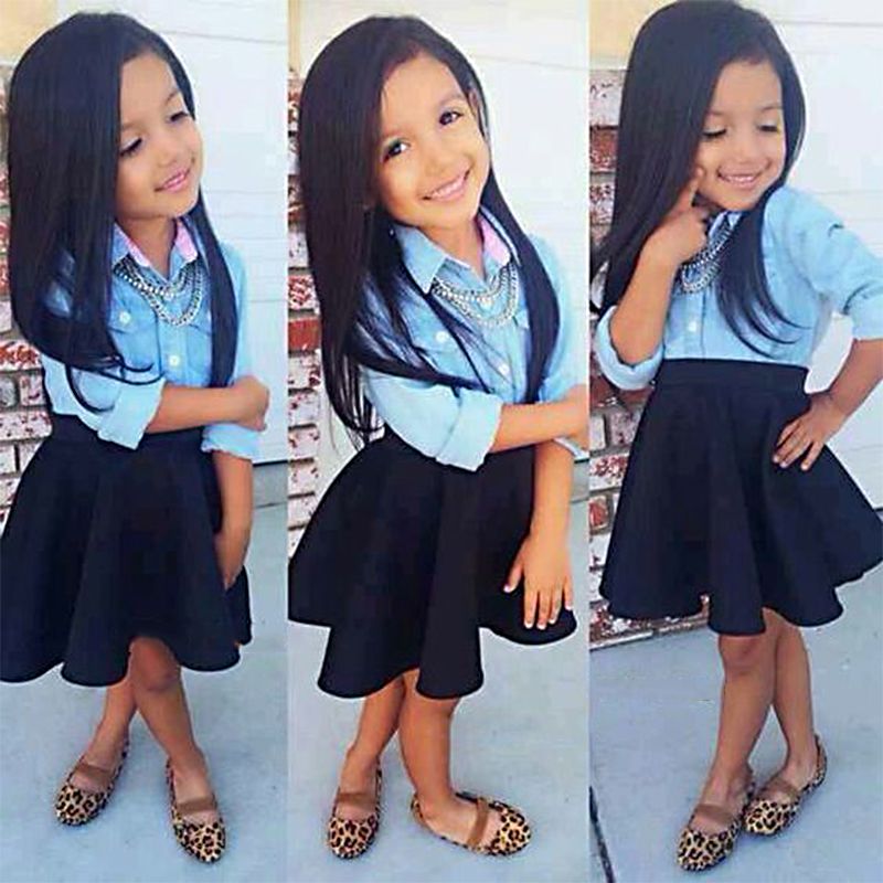 Natural Black Customized Full Lace Wigs Straight Hair For Princess