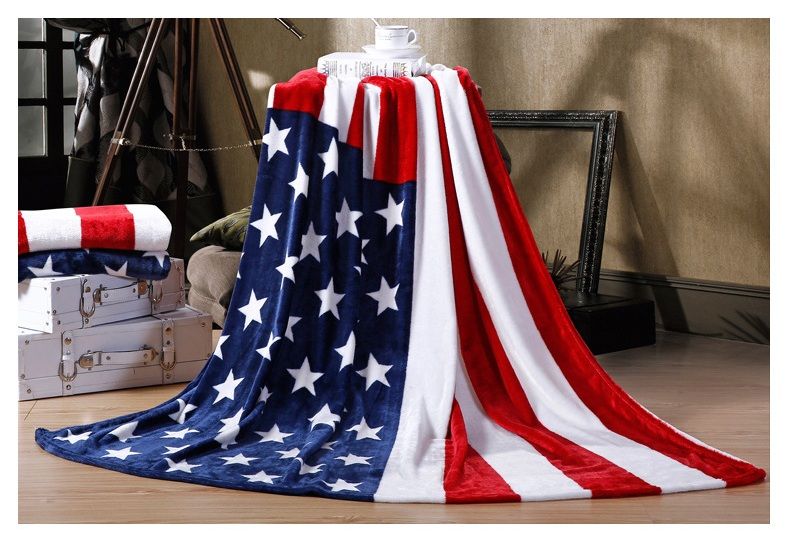 Wholesale 150*200cm Multifunction Blanket Throw Sofa Cover Single Bedsheet Throws Flannel