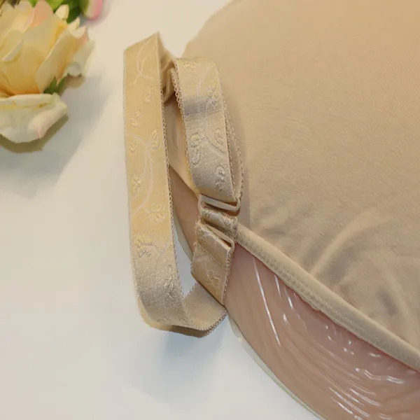 Faux Ventre De Grossesse En Silicone Réaliste - Accessoire Photographie Et Théâtre (Taille L)