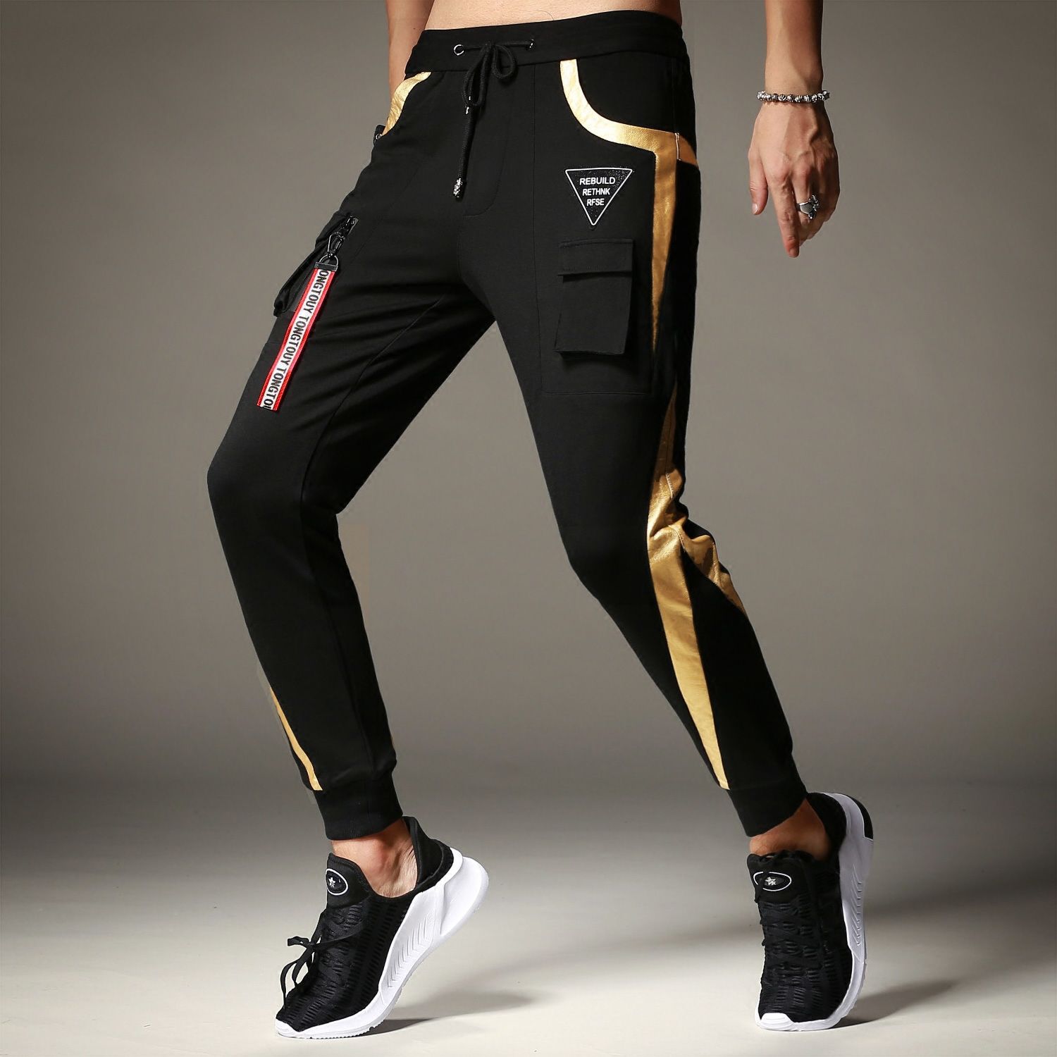 boys slim fit athletic pants
